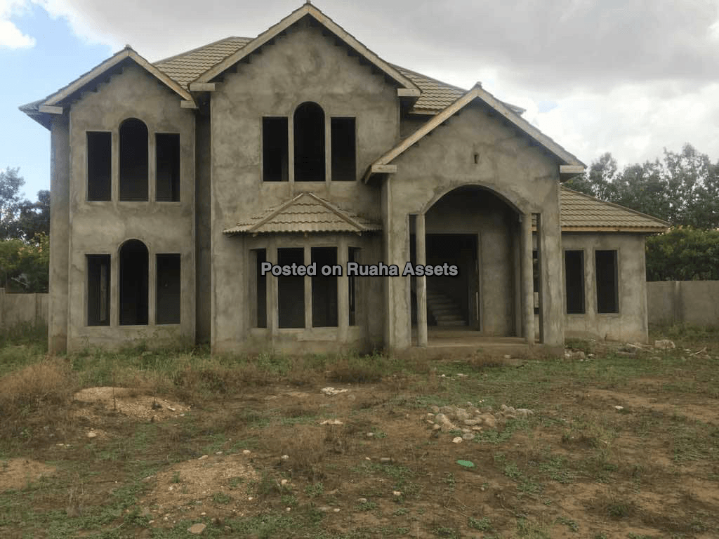 Semi Finished Mansion in Burka Estate- Arusha image 1